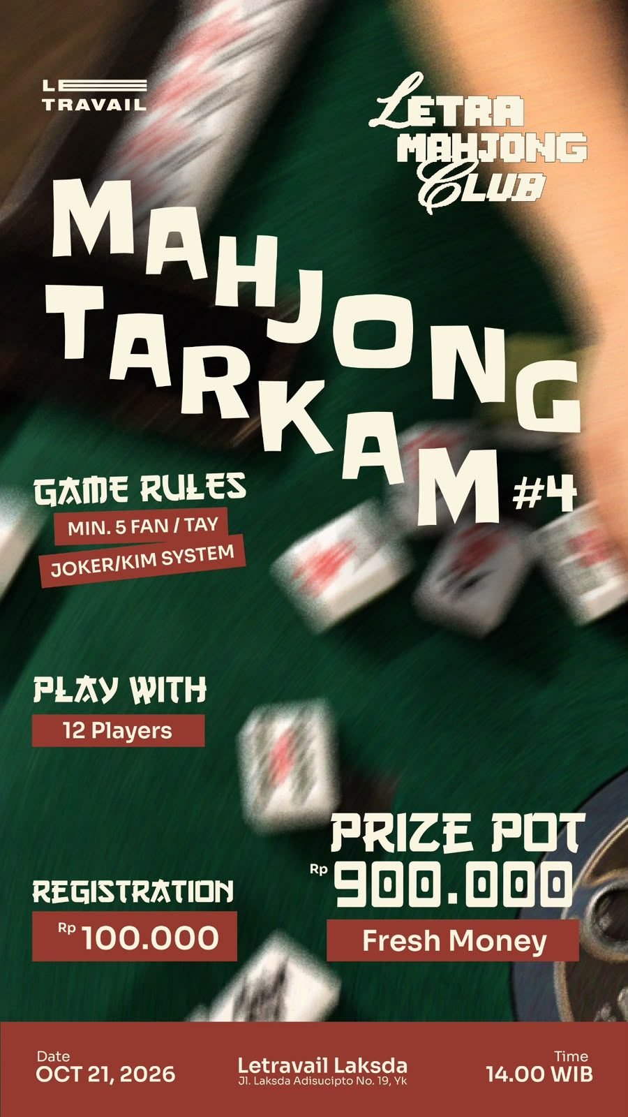 Poster asli Mahjong Tarkam volume 4